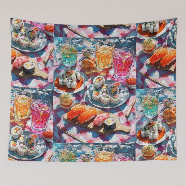 Item preview, sushi illustration designed and sold by Grafititee.