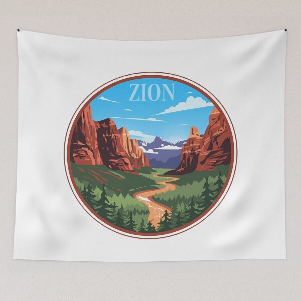 Item preview, Zion National Park designed and sold by FitEnvy.