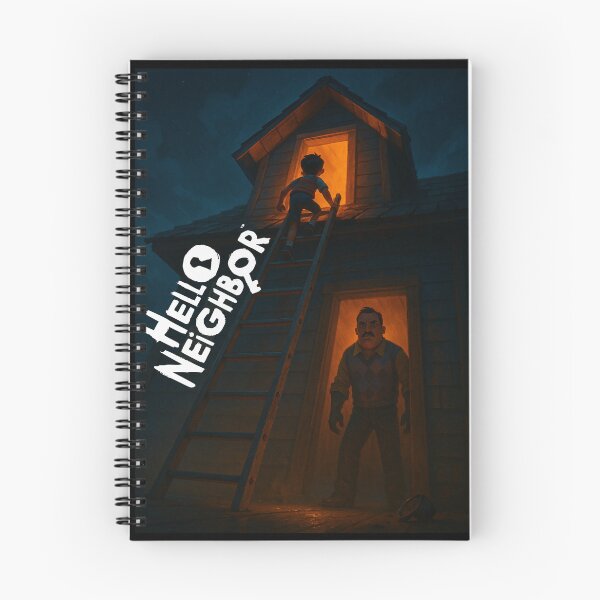 Item preview, HELLO NEIGHBOR – The Rooftop Escape designed and sold by NAJURE.