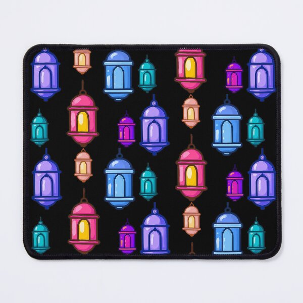 Item preview, Colorful Ramadan Lanterns Sticker Set | Islamic Fanoos Bundle (V.4) designed and sold by D-Islamic.