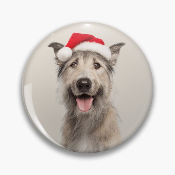 Item preview, Cute Berger Picard Christmas Art — Berger Picard Wearing Santa Hat designed and sold by LazyOwlStore.