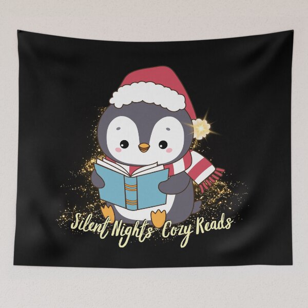Item preview, Silent Nights Cozy Reads designed and sold by Compusmurf Design.