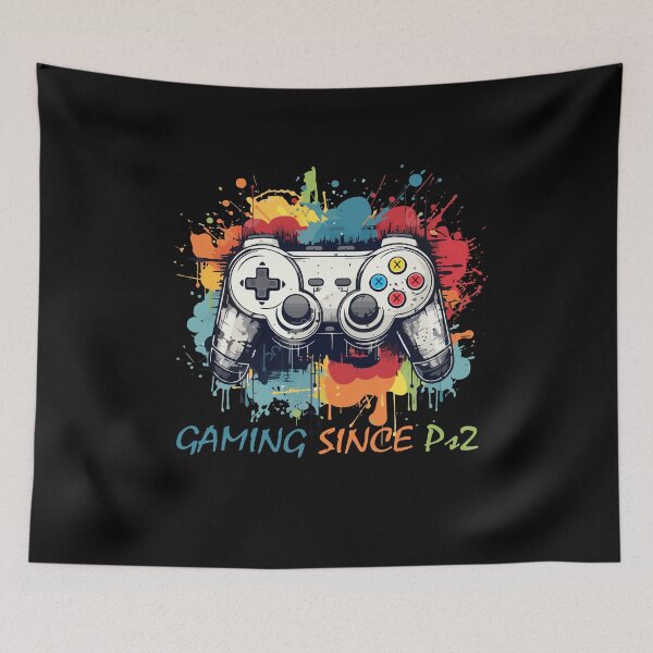 Item preview, Gaming Since PS2 – Retro Gamer Art | Nostalgic PlayStation Design designed and sold by T-Chou.