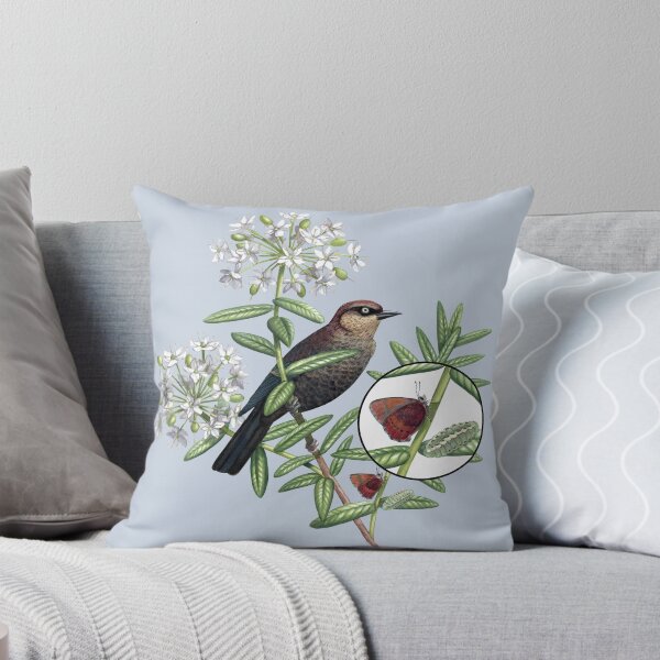 Item preview, Rusty Blackbird in Bog Labrador Tea with a Brown Elfin designed and sold by JadaFitch.