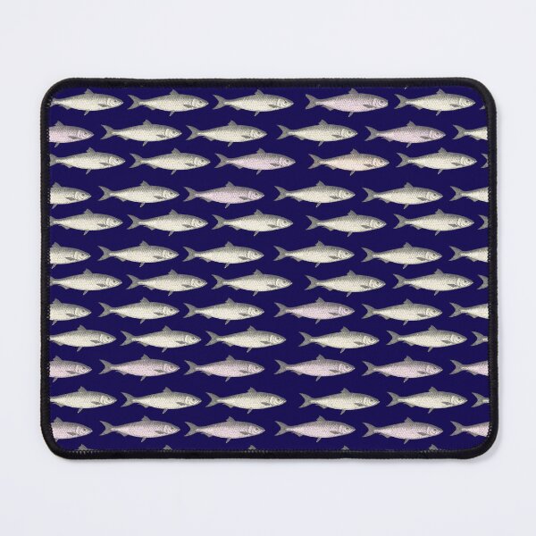 Item preview, Blue Fish pattern trust create value designed and sold by GDArt Studio.