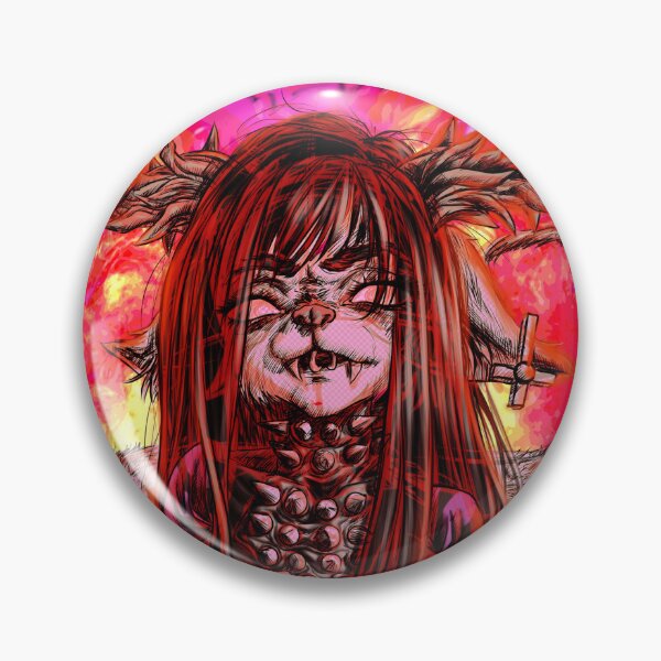 Item preview, Master Your Rage Goth Furry Demon Monster Girl designed and sold by GrotsqMachine.