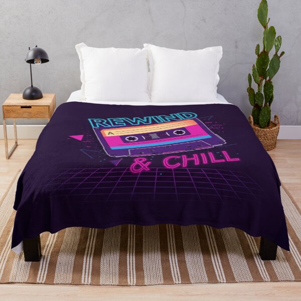 Item preview, Rewind & Chill Cassette Tape | Retro 80s 90s Aesthetic designed and sold by Design_Your_Day.