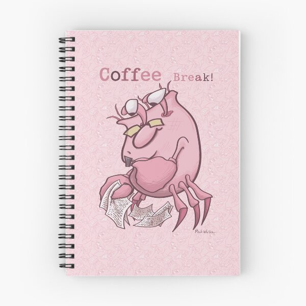 Item preview, Pink Writer Crab’s Coffee Break Puzzle designed and sold by Pink Writer.