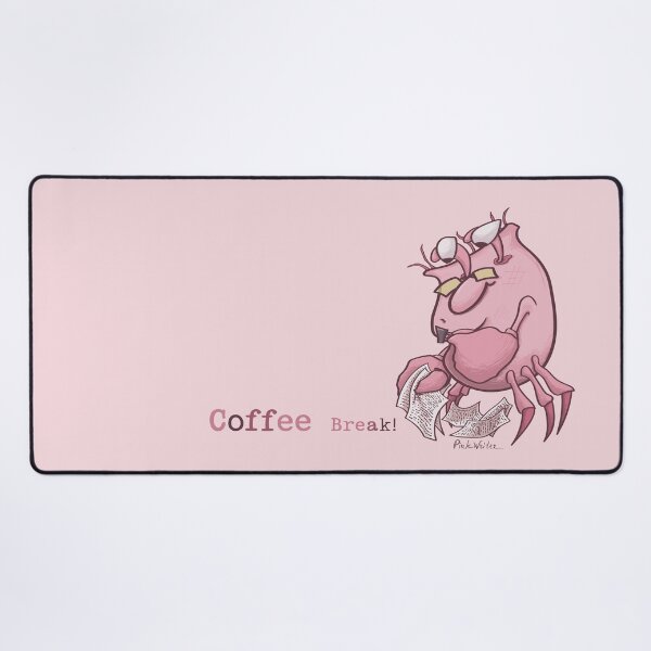 Item preview, Pink Writer Crab’s Coffee Break Puzzle designed and sold by Pink Writer.