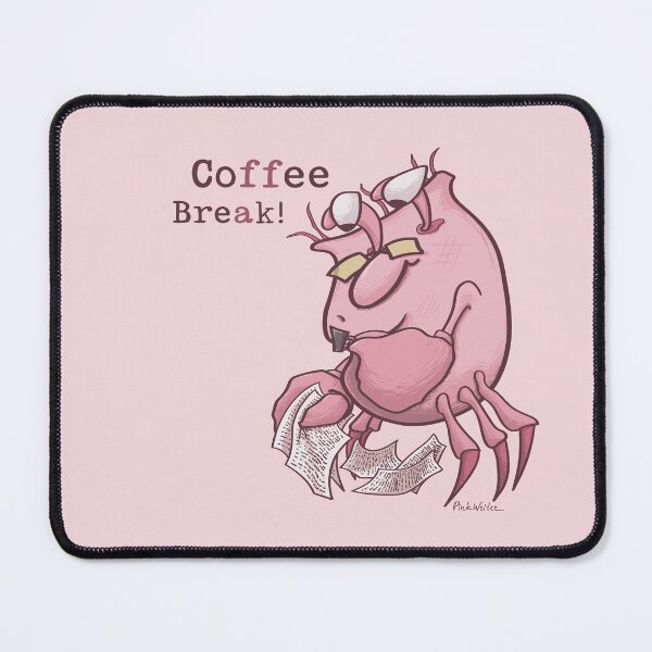 Item preview, Pink Writer Crab’s Coffee Break Puzzle designed and sold by Pink Writer.