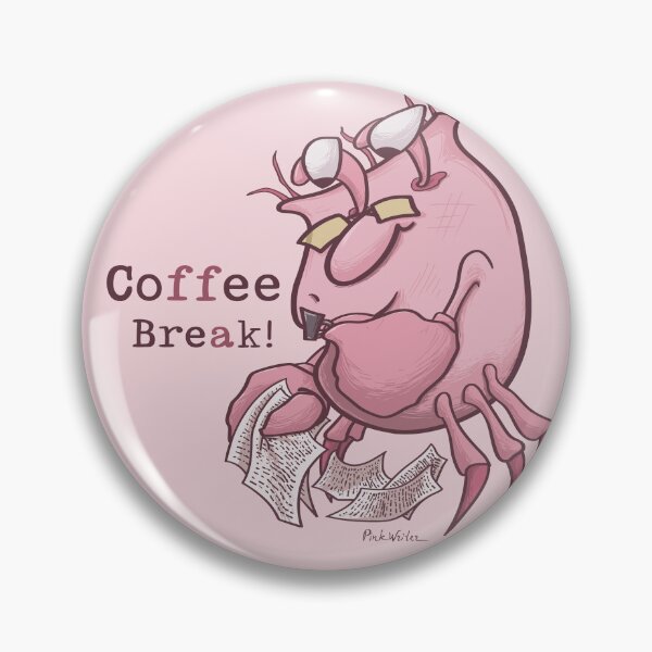 Item preview, Pink Writer Crab’s Coffee Break Puzzle designed and sold by Pink Writer.
