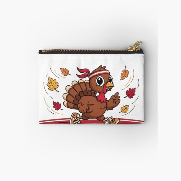Item preview, Run Now Gobble Later Funny Thanksgiving Running Turkey T-Shirt designed and sold by fetyTHM.