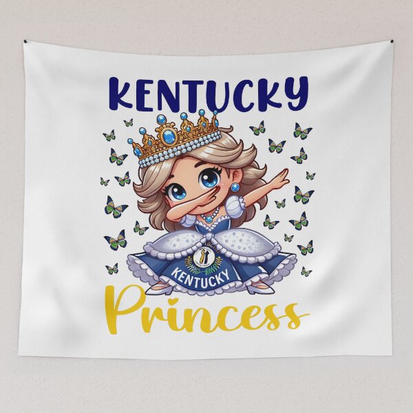 Item preview, Kentucky Princess Dab Dance Kentucky for girls Toddlers kids designed and sold by NUMAcreations.