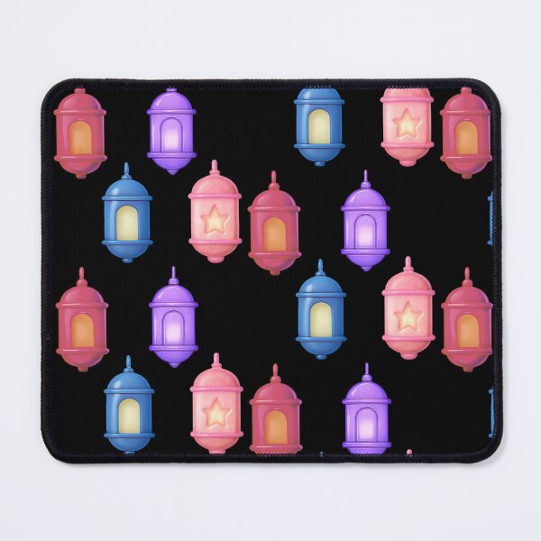 Item preview, Colorful Ramadan Lanterns Sticker Set | Islamic Fanoos Bundle (V.6) designed and sold by D-Islamic.