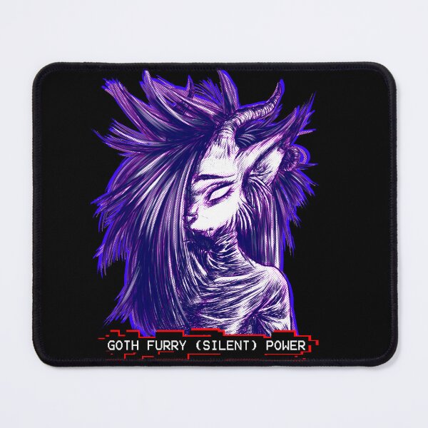 Item preview, Goth Furry Fandom Power Demon Girl designed and sold by GrotsqMachine.