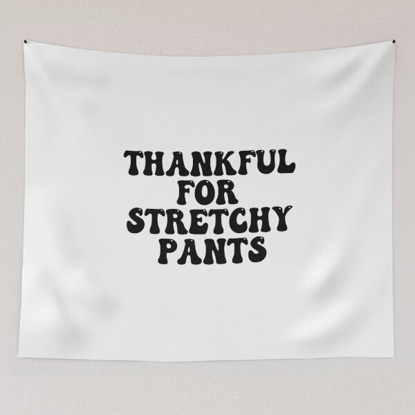 Item preview, Thankful For Stretchy Pants - Funny Thanksgiving Retro Groovy designed and sold by Pingi-shop.
