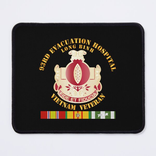 Item preview,  Army - 93rd Evacuation Hospital - Vietnam Vet w SVC Ribbons designed and sold by Military Insignia Products.