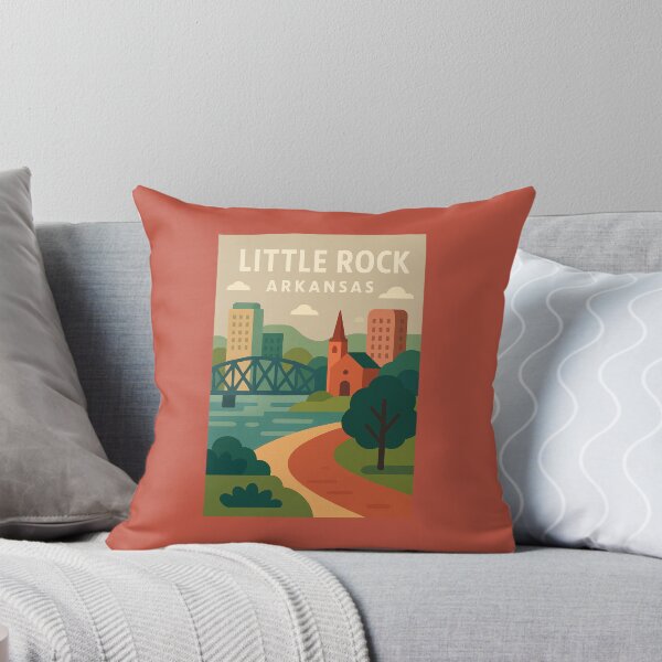 Item preview, Little Rock Arkansas designed and sold by Broken Antler Designs .