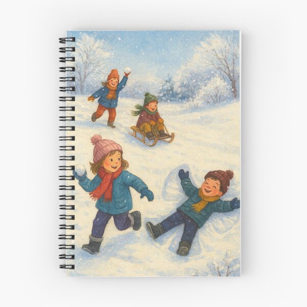 Item preview, Crianças Felizes na Neve designed and sold by Leonornature.