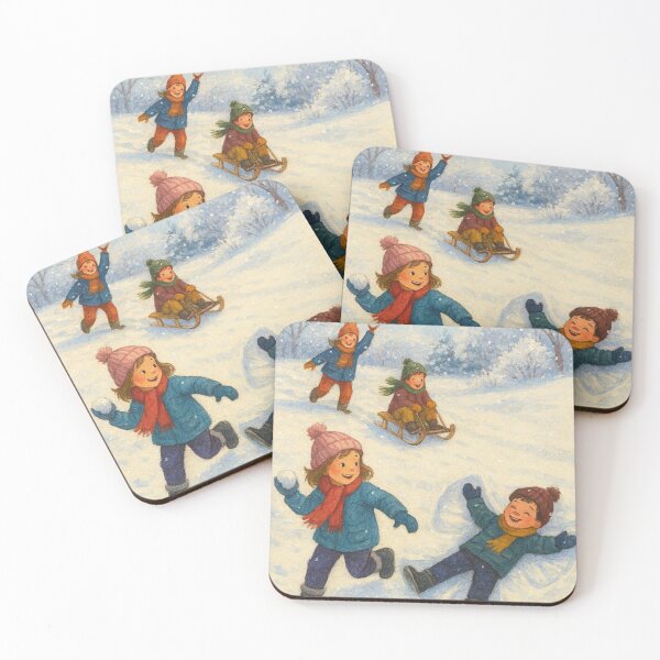 Item preview, Crianças Felizes na Neve designed and sold by Leonornature.