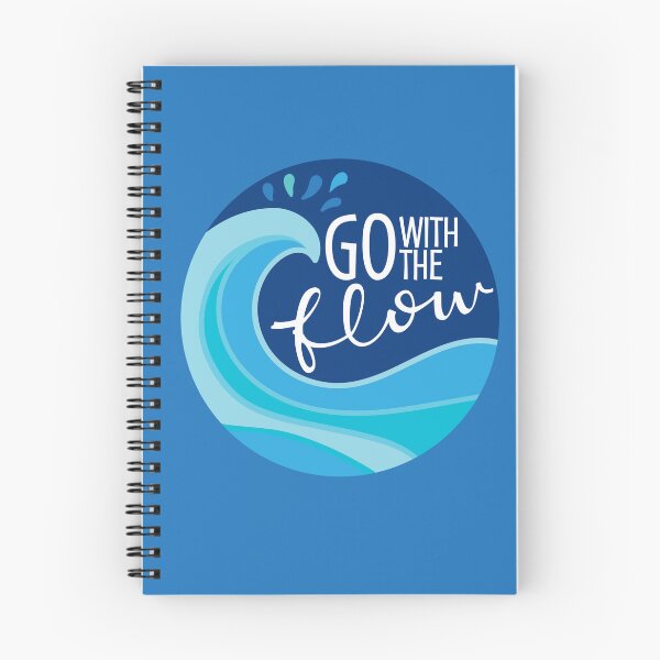 Item preview, Go with the Flow Blue Wave and Splash designed and sold by Mountain Flower.