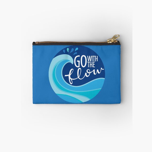 Item preview, Go with the Flow Blue Wave and Splash designed and sold by Mountain Flower.