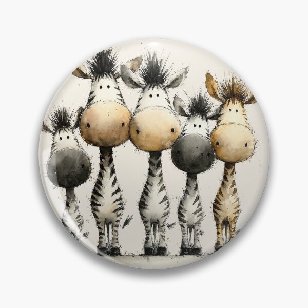 Item preview, Gorgeous Zebras ' Just Zebras ' BY SHiRLeY MacARTHuR designed and sold by Shirley MacArthur Art.