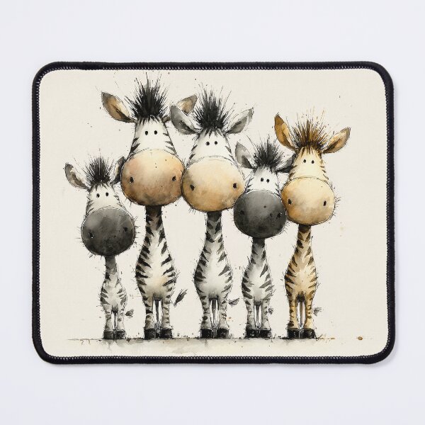 Item preview, Gorgeous Zebras ' Just Zebras ' BY SHiRLeY MacARTHuR designed and sold by Shirley MacArthur Art.