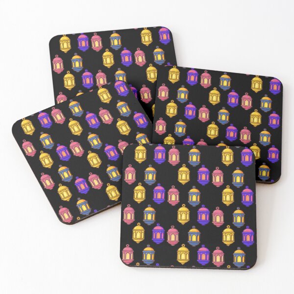 Item preview, Colorful Ramadan Lanterns Sticker Set | Islamic Fanoos Bundle (V.8) designed and sold by D-Islamic.