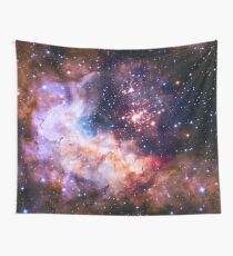 Westerlund 2 — Hubble’s 25th Anniversary Image (Color Enhanced) Wall Tapestry