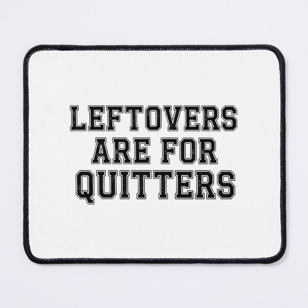 Item preview, Leftovers Are For Quitters - Funny Thanksgiving Food Champion (Varsity) designed and sold by Pingi-shop.