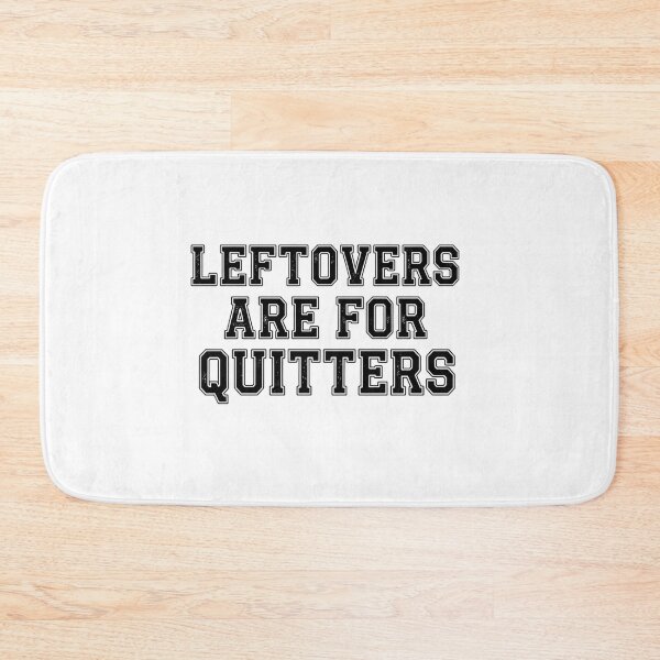 Item preview, Leftovers Are For Quitters - Funny Thanksgiving Food Champion (Varsity) designed and sold by Pingi-shop.