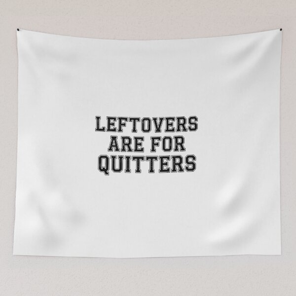 Item preview, Leftovers Are For Quitters - Funny Thanksgiving Food Champion (Varsity) designed and sold by Pingi-shop.