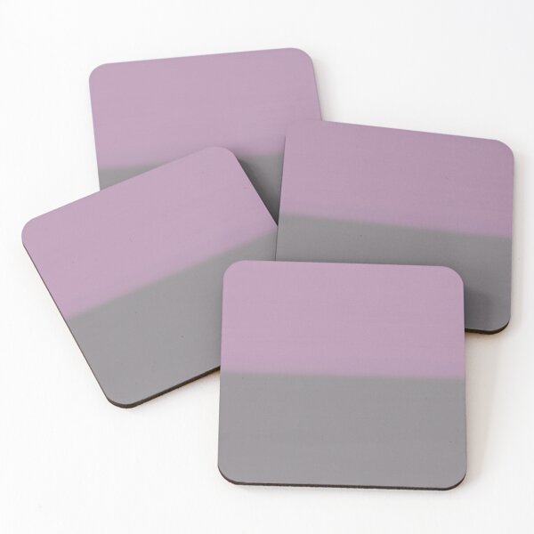 Item preview, Mauve and Gray Minimalist Color Block designed and sold by pluielegere.