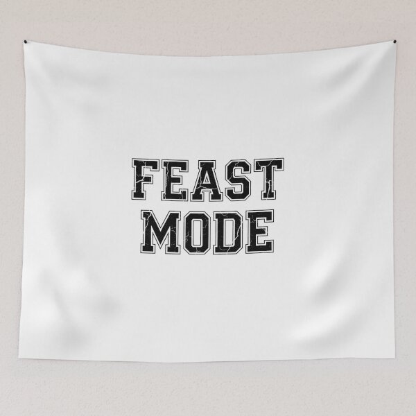 Item preview, Feast Mode - Funny Thanksgiving Christmas Foodie Gym Workout designed and sold by Pingi-shop.