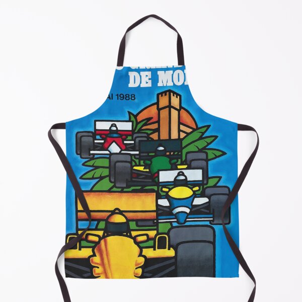 Item preview, Monaco Grand Prix 1988 - Formula 1 Vintage Racing Poster designed and sold by Road To Track.