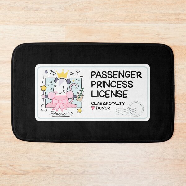 Item preview, Passenger Princess License designed and sold by stephenflashart.