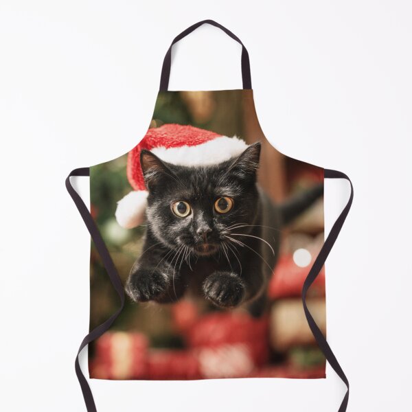Item preview, "Santa Paws" Cat designed and sold by Kat's Design Hub.