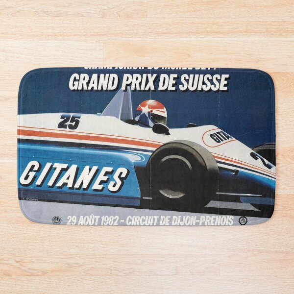 Item preview, Swiss Grand Prix 1982 – Formula 1 Historic Racing Poster designed and sold by Road To Track.