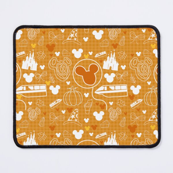 Item preview, Cozy Autumn Magic | Fall Park Icons Seamless Pattern | Hand-Drawn Pumpkins, Castles & Balloons Design designed and sold by annebmeadows.