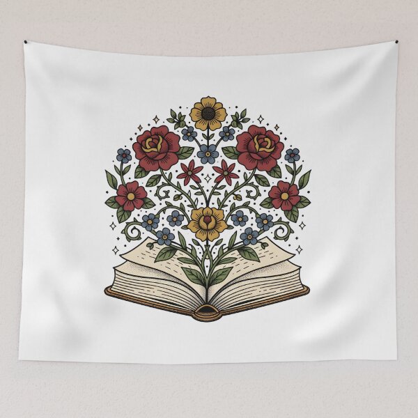 Item preview, Flowers Growing From Book designed and sold by dfranc.