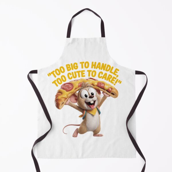 Item preview, Zippy Mouse Graphic Tee Pizza Fun designed and sold by Zippy Creation.