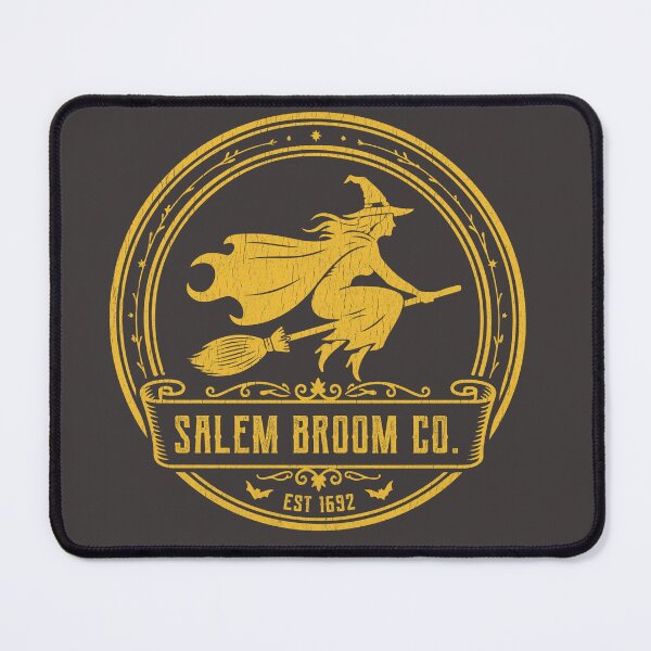 Item preview, Salem Broom Co. – Vintage Witch Flying Broom Design T-Shirt designed and sold by Digi.Sophy.