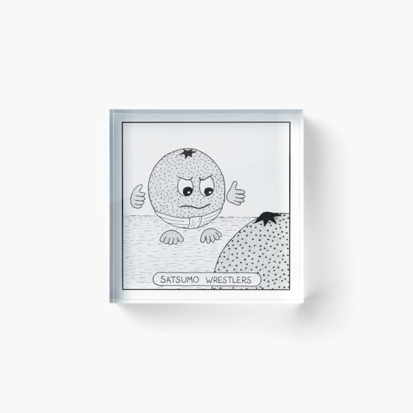 Item preview, Satsumo wrestlers designed and sold by Inklings cartoons.