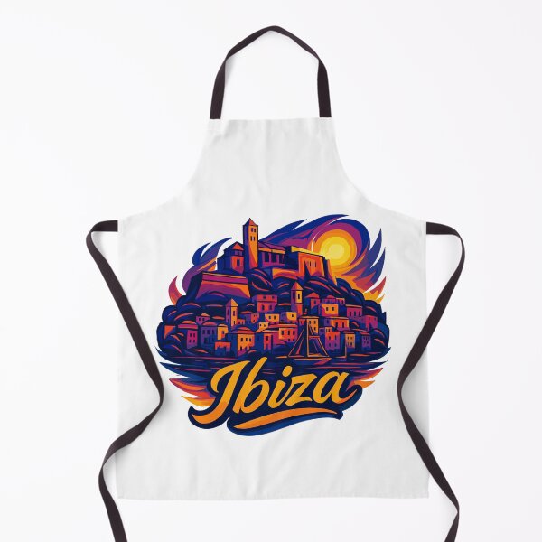 Item preview, Ibiza Island Holiday Silhouette Summer Gift designed and sold by Pineapple-Tree.