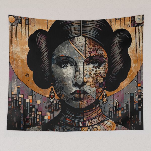 Item preview, Princess Leia Classic Poster – Iconic Star Wars Character Illustration designed and sold by  Ojo de Lilith.