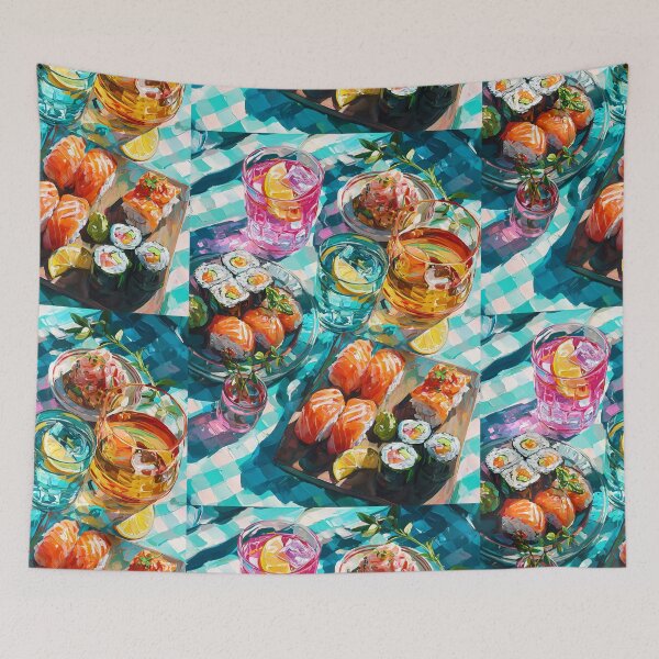 Item preview, sushi illustration designed and sold by Grafititee.