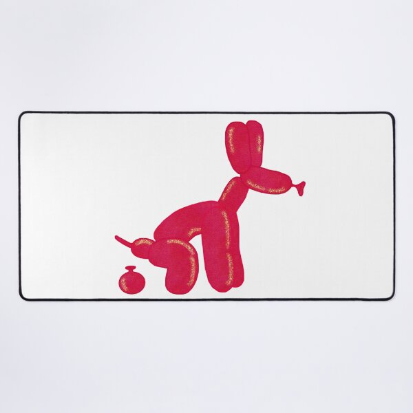 Item preview, Funny Holiday Balloon Dog Pooping designed and sold by SaltedBeachPaperie.