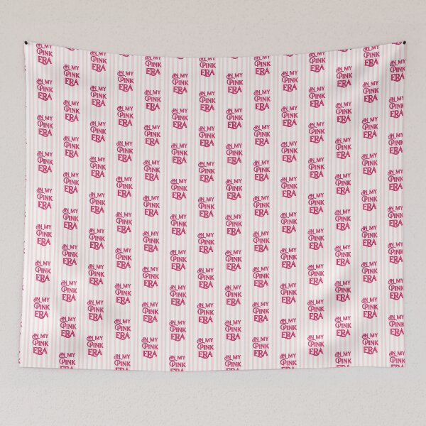 Item preview, Retro Pink Era Typography Design designed and sold by CozyArtCo.