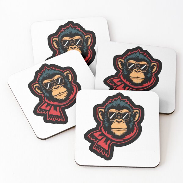 Item preview, Monkey with swagger designed and sold by FitEnvy.